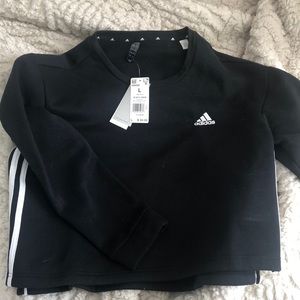 Brand new adidas cropped sweatshirt